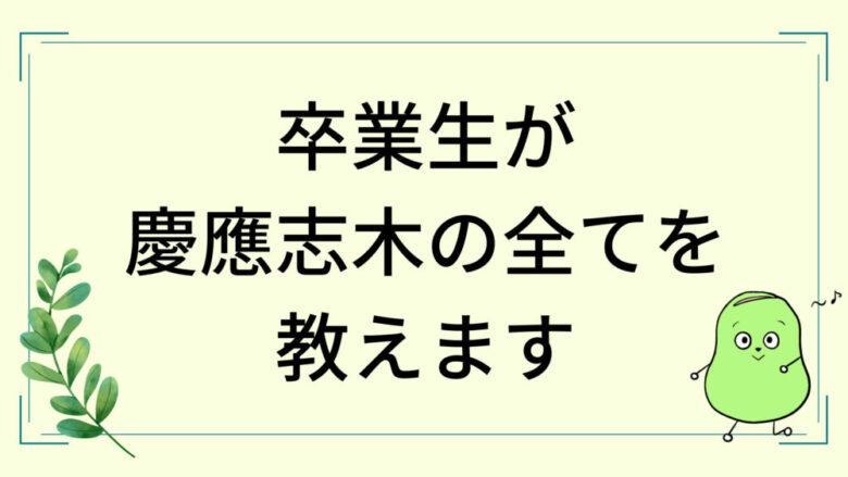 慶應志木高校の口コミ 評判を卒業生が徹底紹介 しょーてぃブログ 慶應志木高校の口コミ 評判を卒業生が徹底紹介 しょーてぃブログ