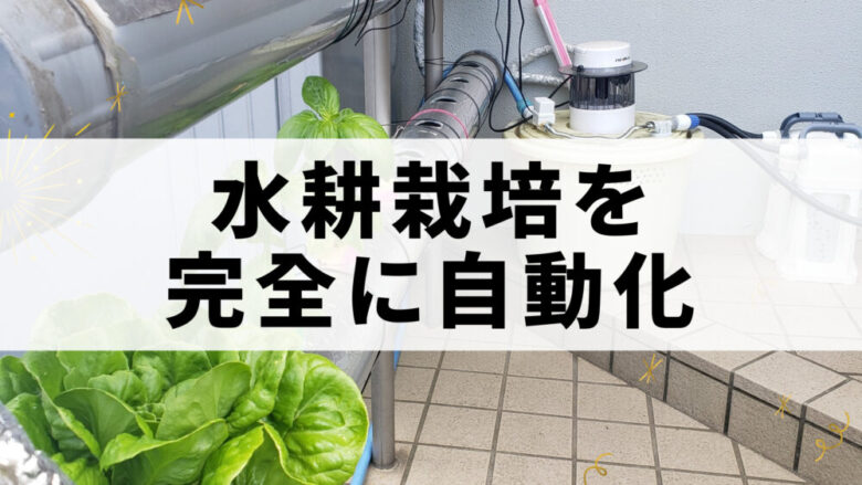 水耕栽培自動化