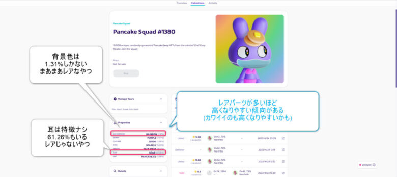 PancakeSquad購入手順